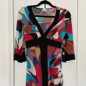 American One - Swirl print dress